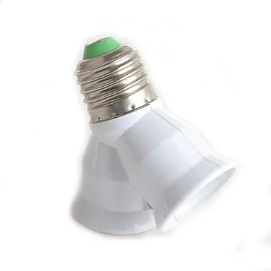 DecorBites™ E27 Bulb Socket Converter - Dual E27 Splitter Adapter