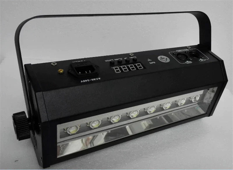 DecorBites™ 200W LED Strobe Light: Party Disco DJ Bar Flash Show Lighting