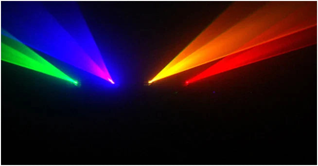 DecorBites™ 4 Lens RGBY Laser Show Christmas Projector