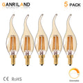 DecorBites™ Dimmable LED Filament Bulb 4W E14 220V 2200K Candle Light