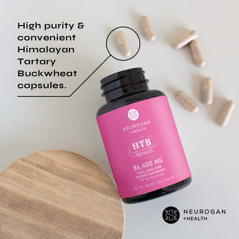Himalayan Tartary Buckwheat (HTB) Capsules