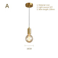 DecorBites™ Gold Modern Chandeliers E27 LED Lights for Home Decoration