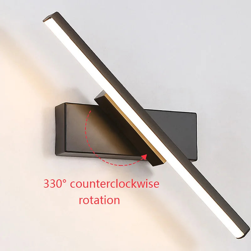 DecorBites™ Adjustable LED Wall Sconce Modern Bedroom Lamp