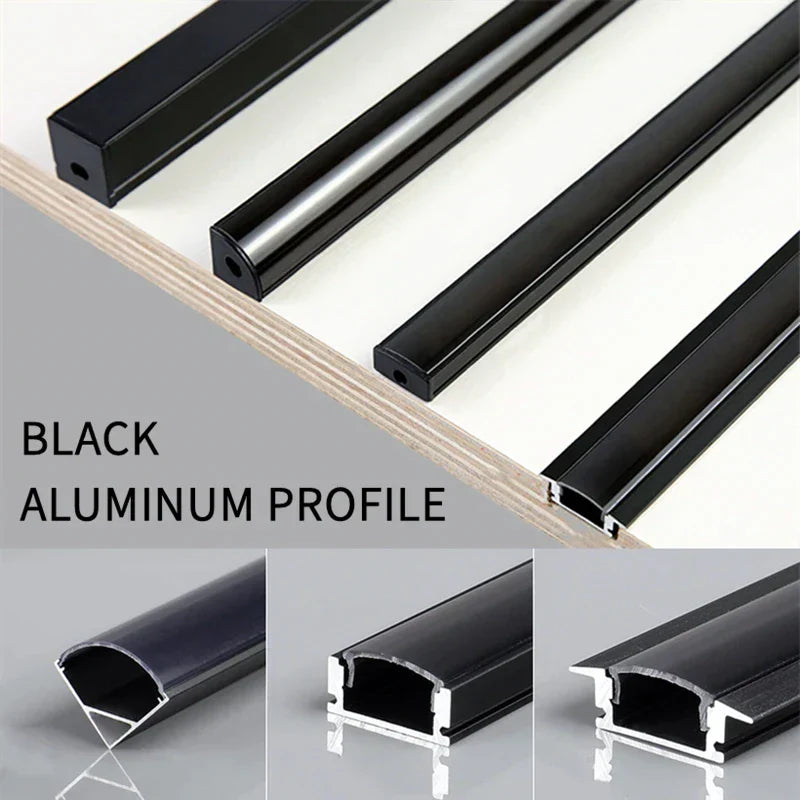 DecorBites™ LED Aluminum Profile for Cabinet Closet Strip Lights