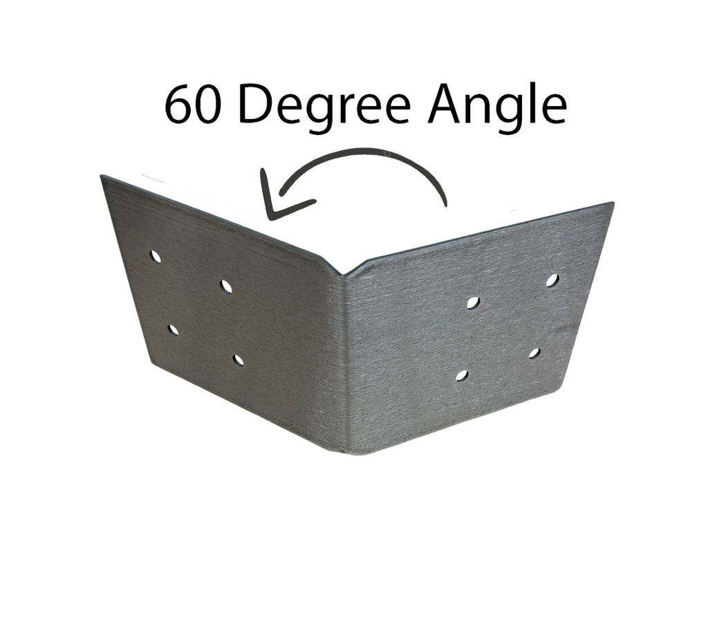 Hexagonal Angle Bracket Structural Design for 6x6 Post, 6x6 Pergola Bracket, Hexagon Angle Bracket