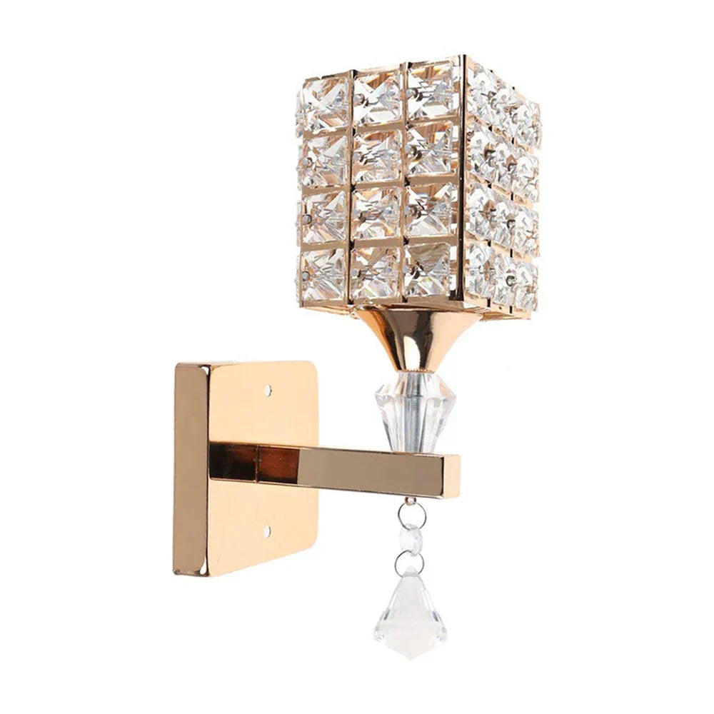 DecorBites™ Crystal LED Wall Light for Living Room Bedroom Decor