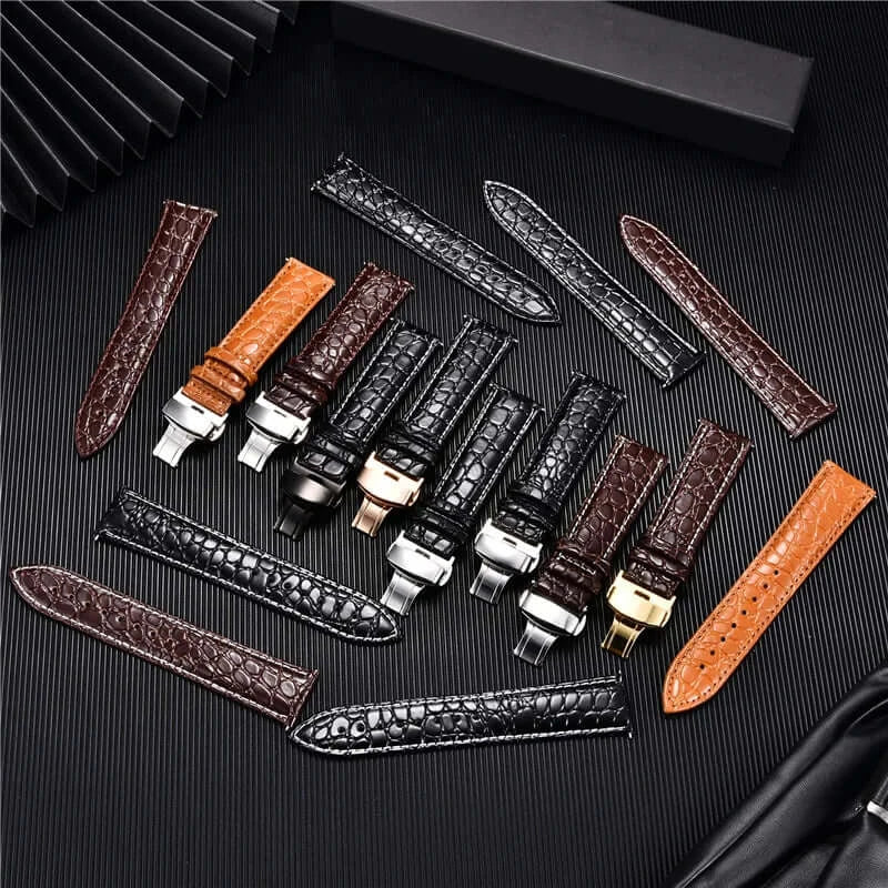 Huawei Leather Band - Crocodile Pattern - Premium Quality