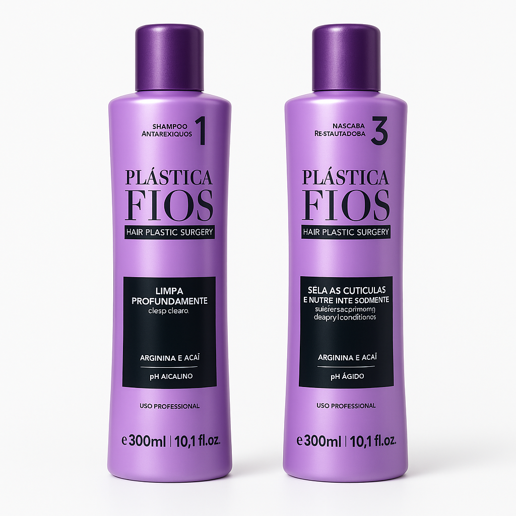 CADIVEU PLASTICA DOS FIOS INTENSE HAIR NURSING KIT 300ml