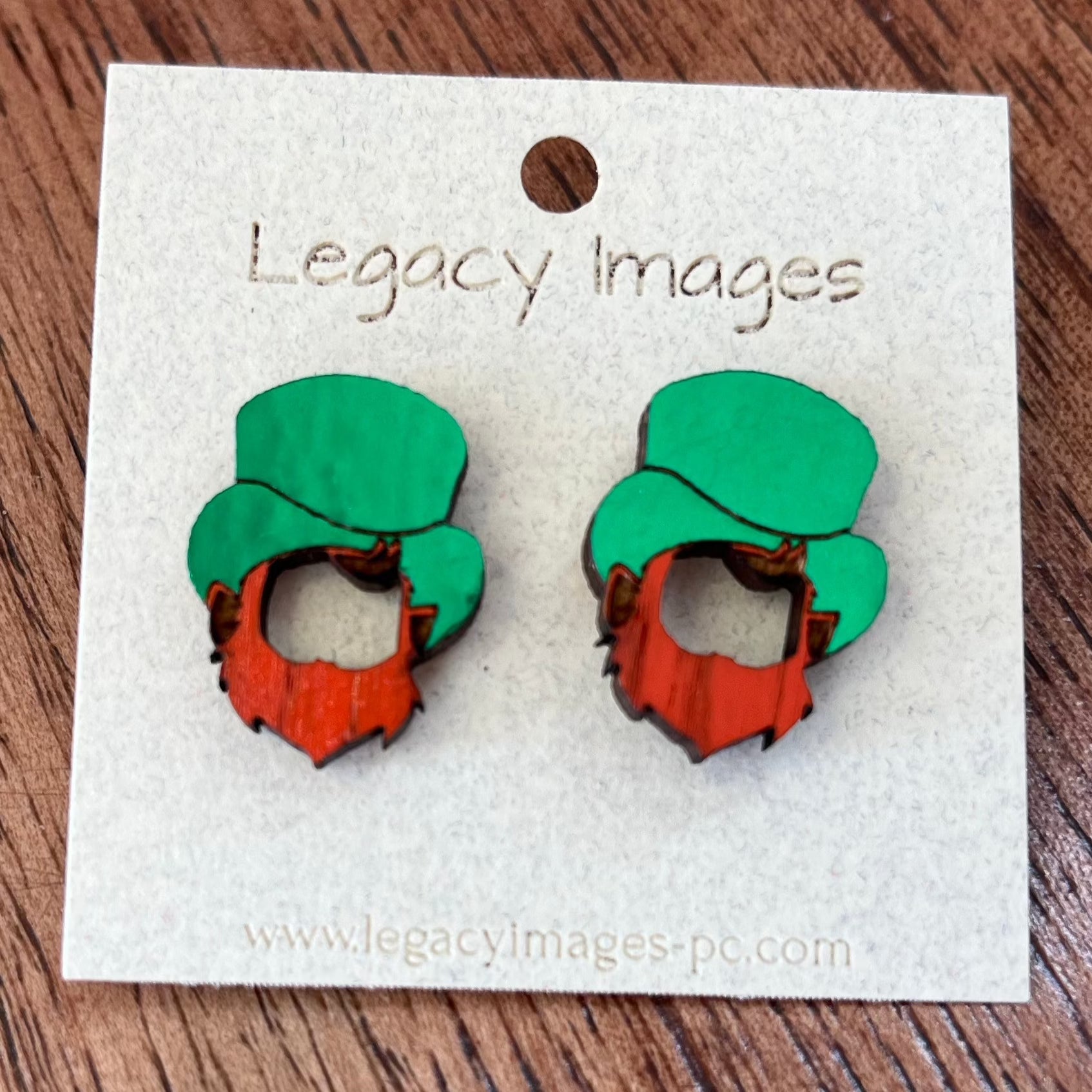 St. Patrick's Day Shamrock Earrings