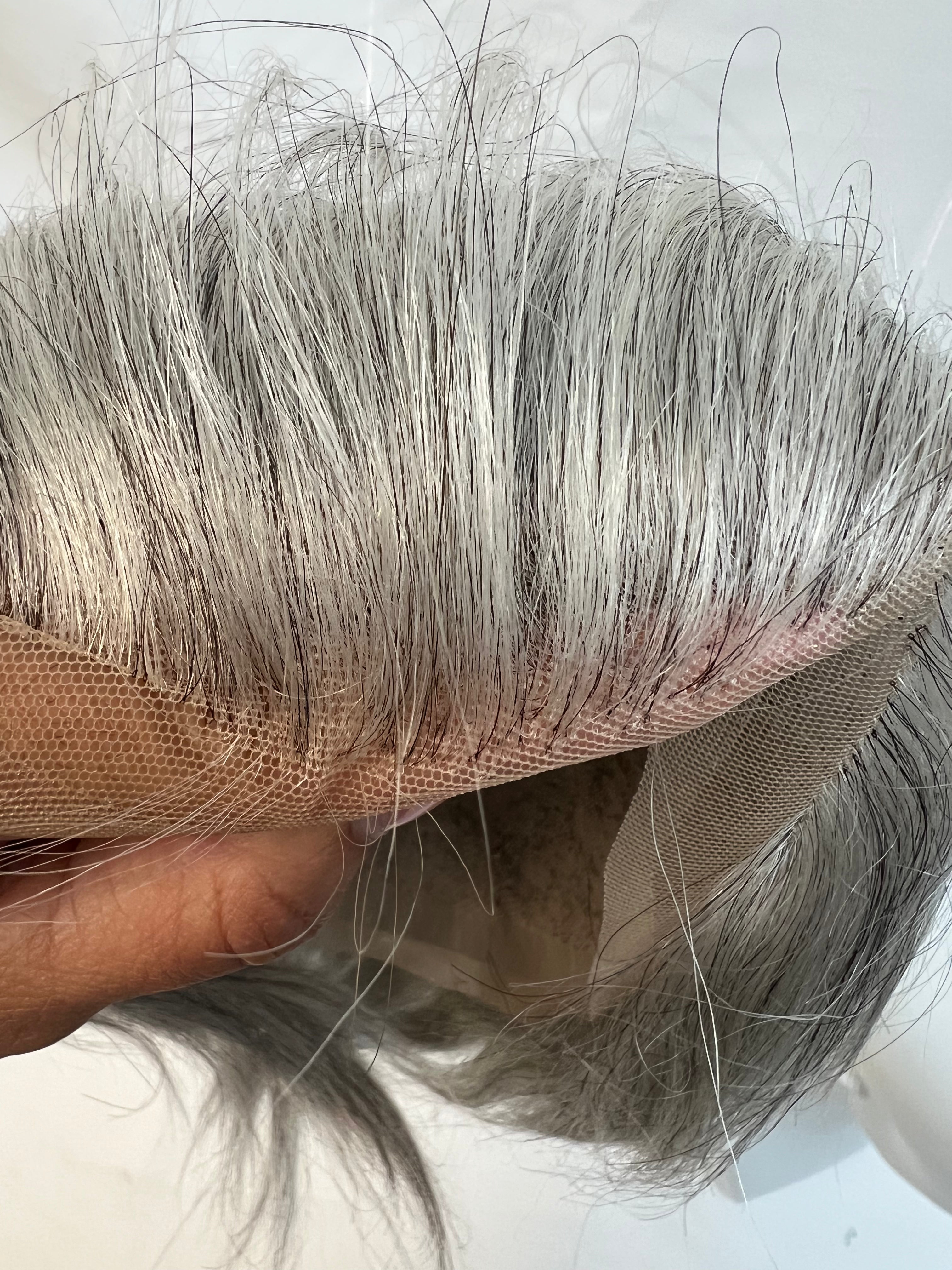 Toupee - 100%Human Hair Full Lace