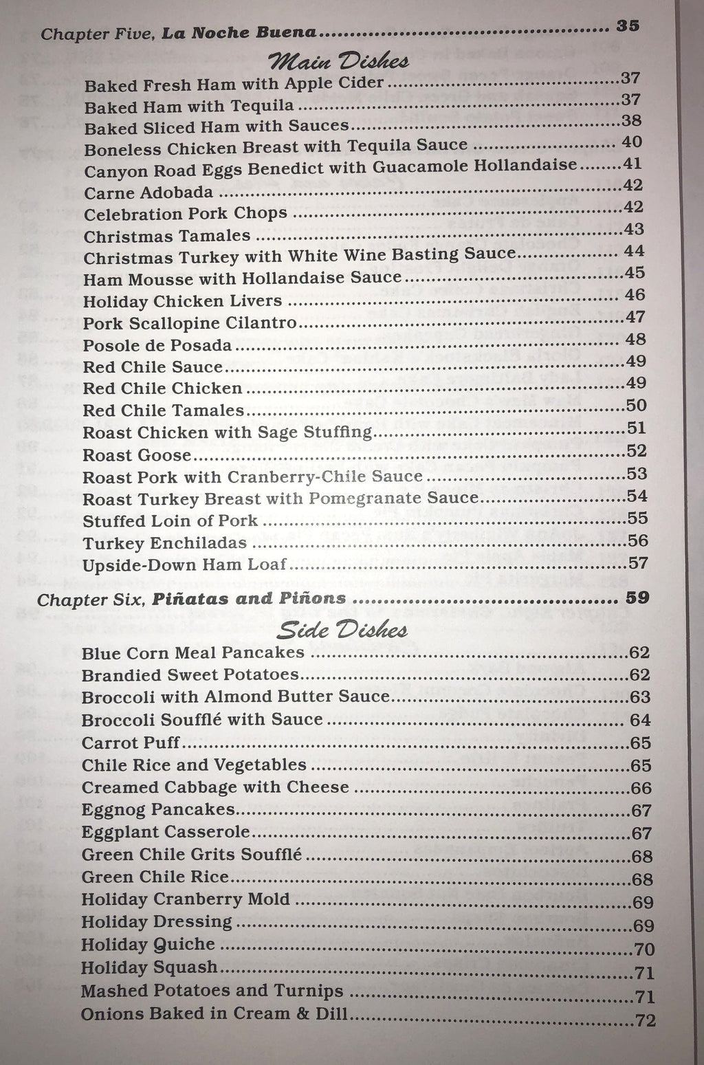 cookbook "Christmas In New Mexico"