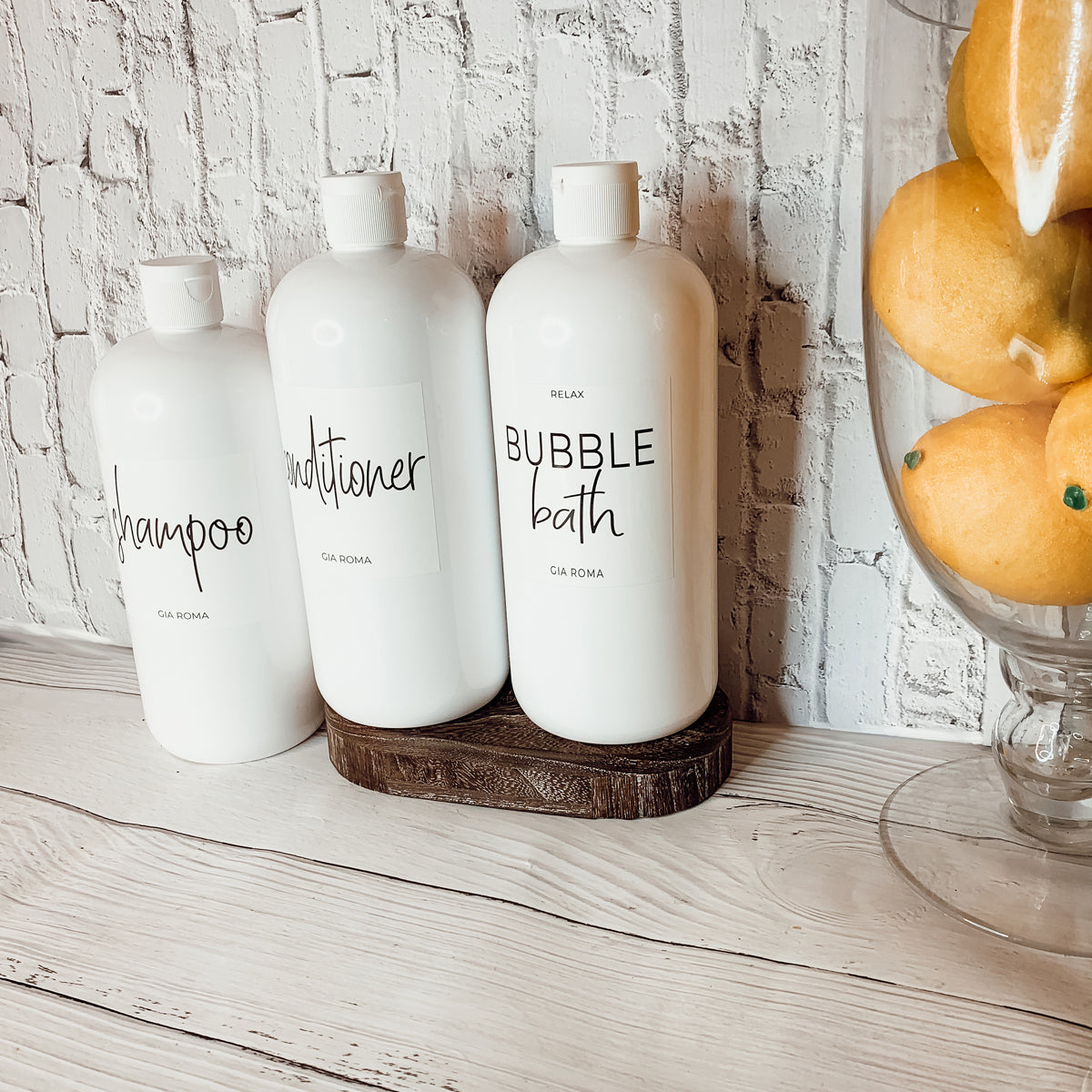 32oz White Plastic Refillable Dispenser Bottles - Reusable Soap Lotion Pump
