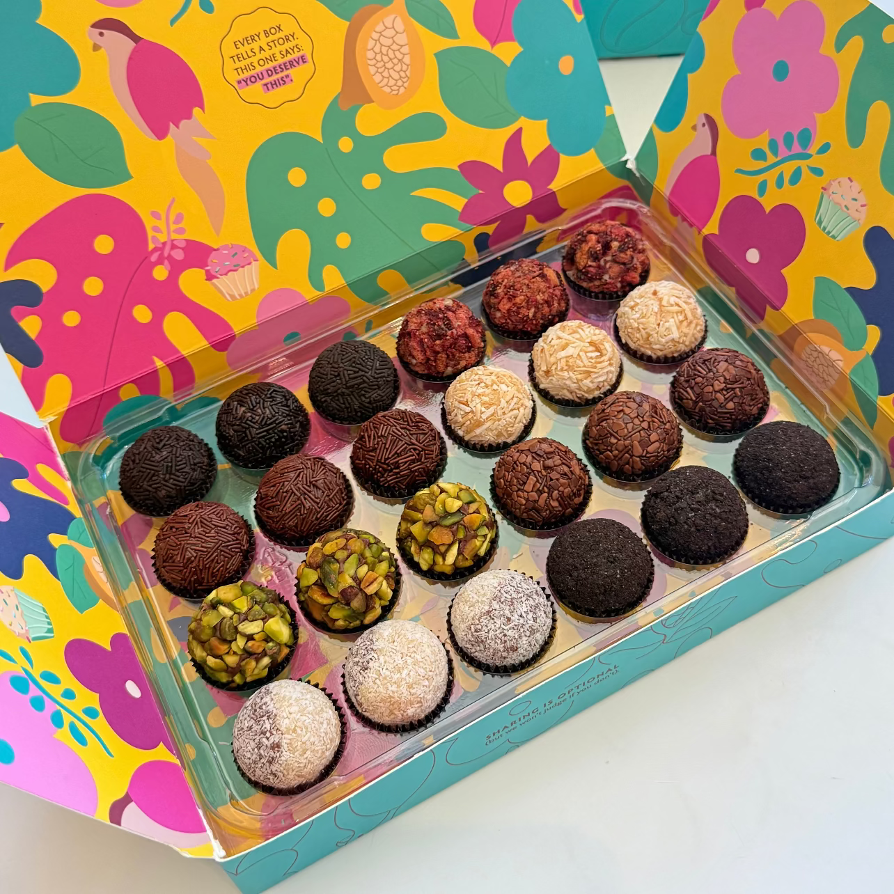 SAUDADE - Classic Milk Chocolate Brigadeiros
