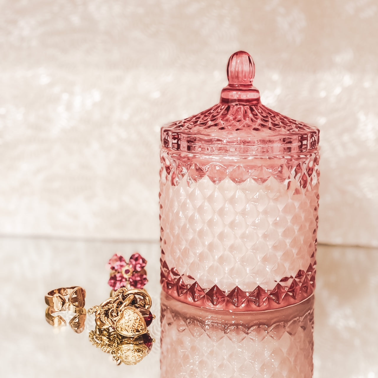 LOVE Scented Candle Home Decor Designer Inspired by Romance