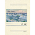 Vintage Lined Notebook Greetings from Stone Harbor, New Jersey, Seascape - Paperback