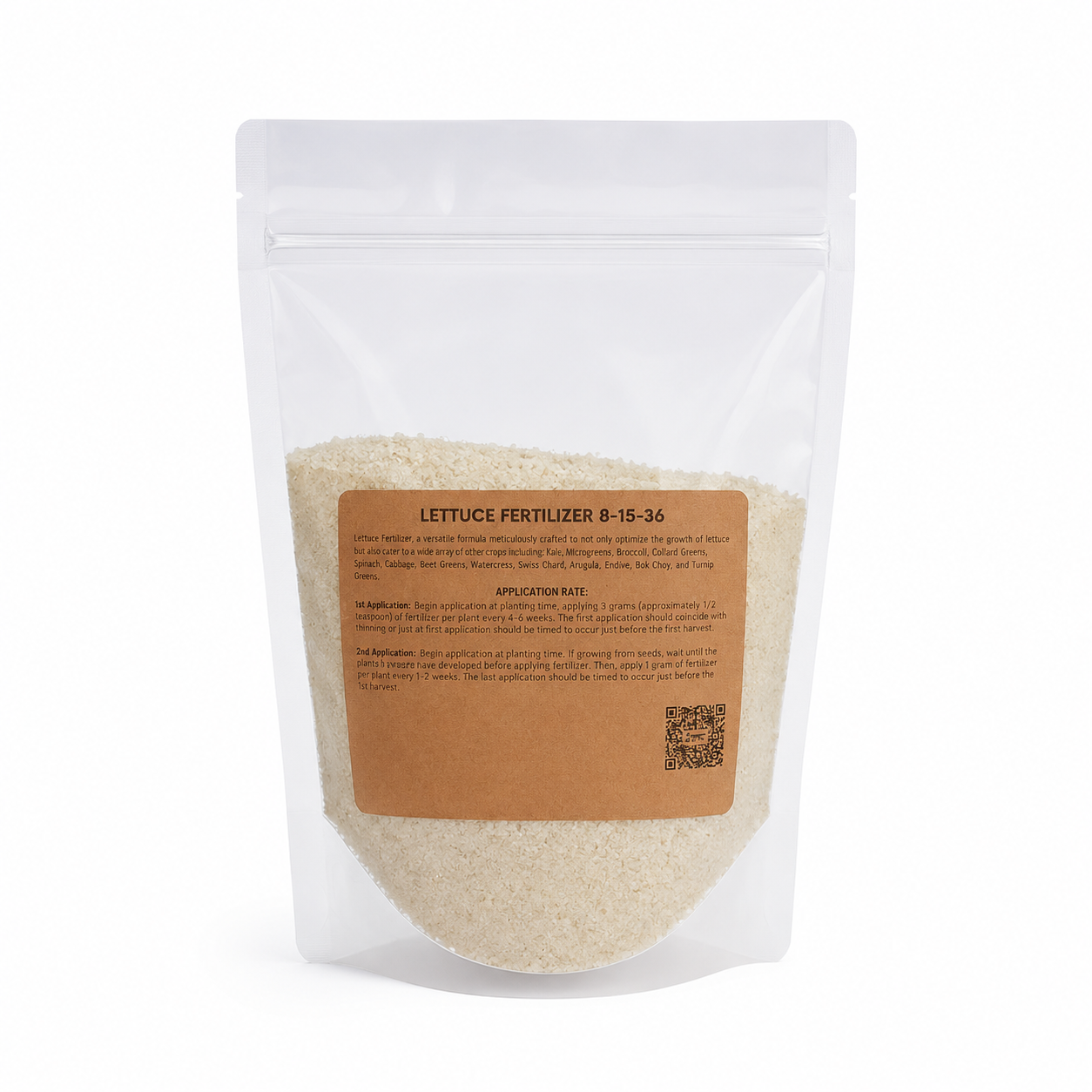 Lettuce Fertilizer 8-15-36 | Chelated Micronutrients | Hydroponics, Soil & Foliar Application