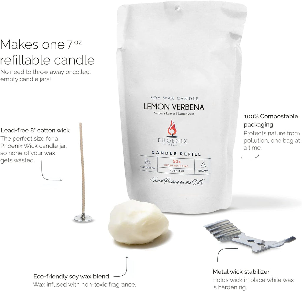 Lemon Verbena - Candle-Making Kit
