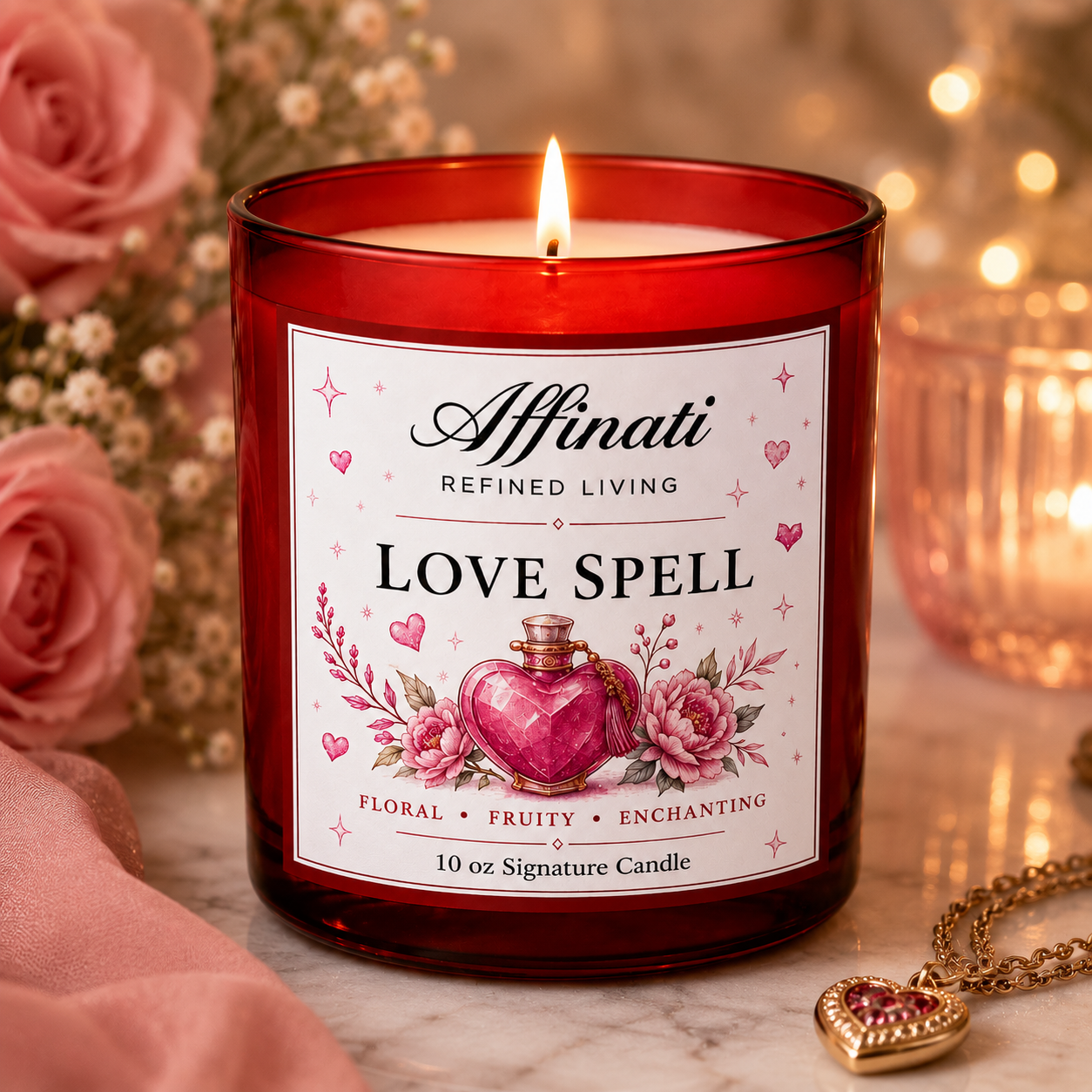 Love Spell Signature Candle