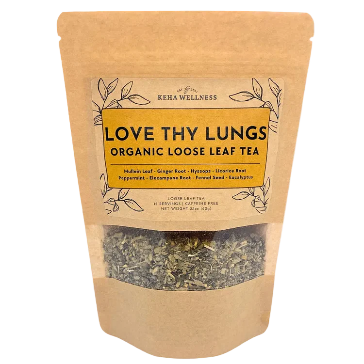 Breathe Loose Leaf — Mullein & Elecampane | Organic Respiratory Herbal Tea
