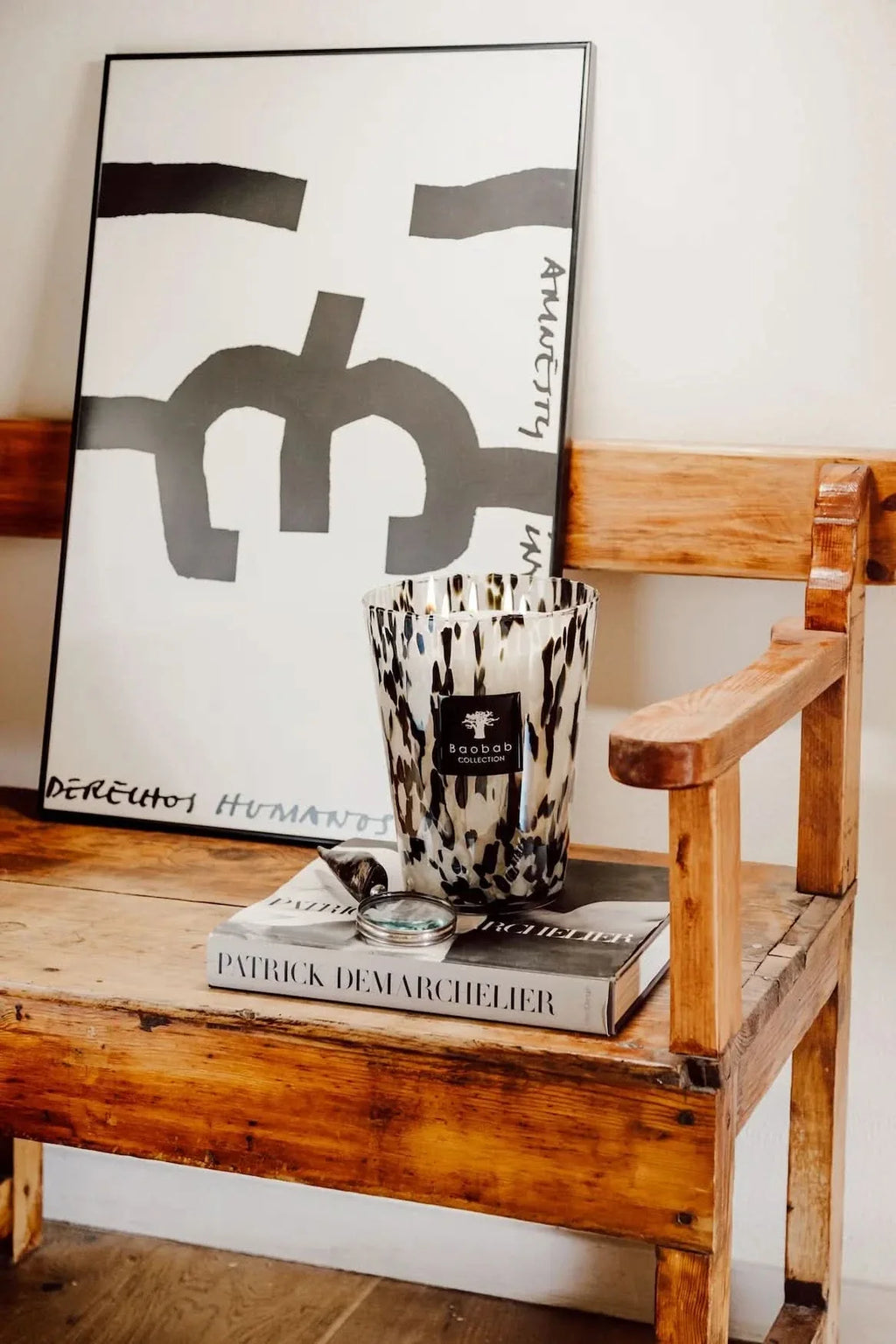 Baobab Collection Black Pearls Max 10 Candle