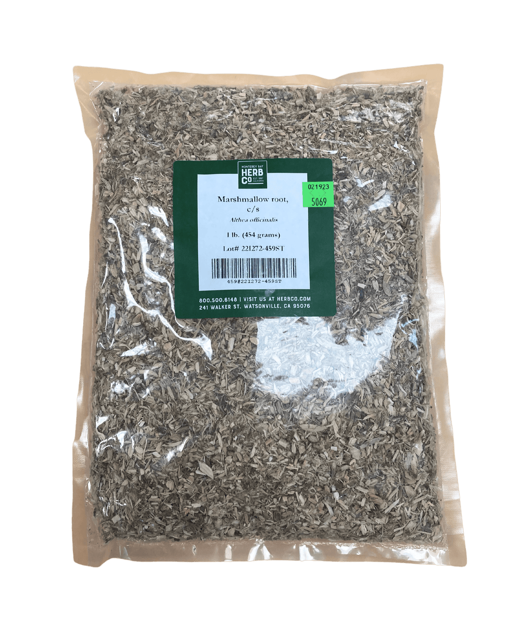 Marshmallow Root, Cut, Sifted