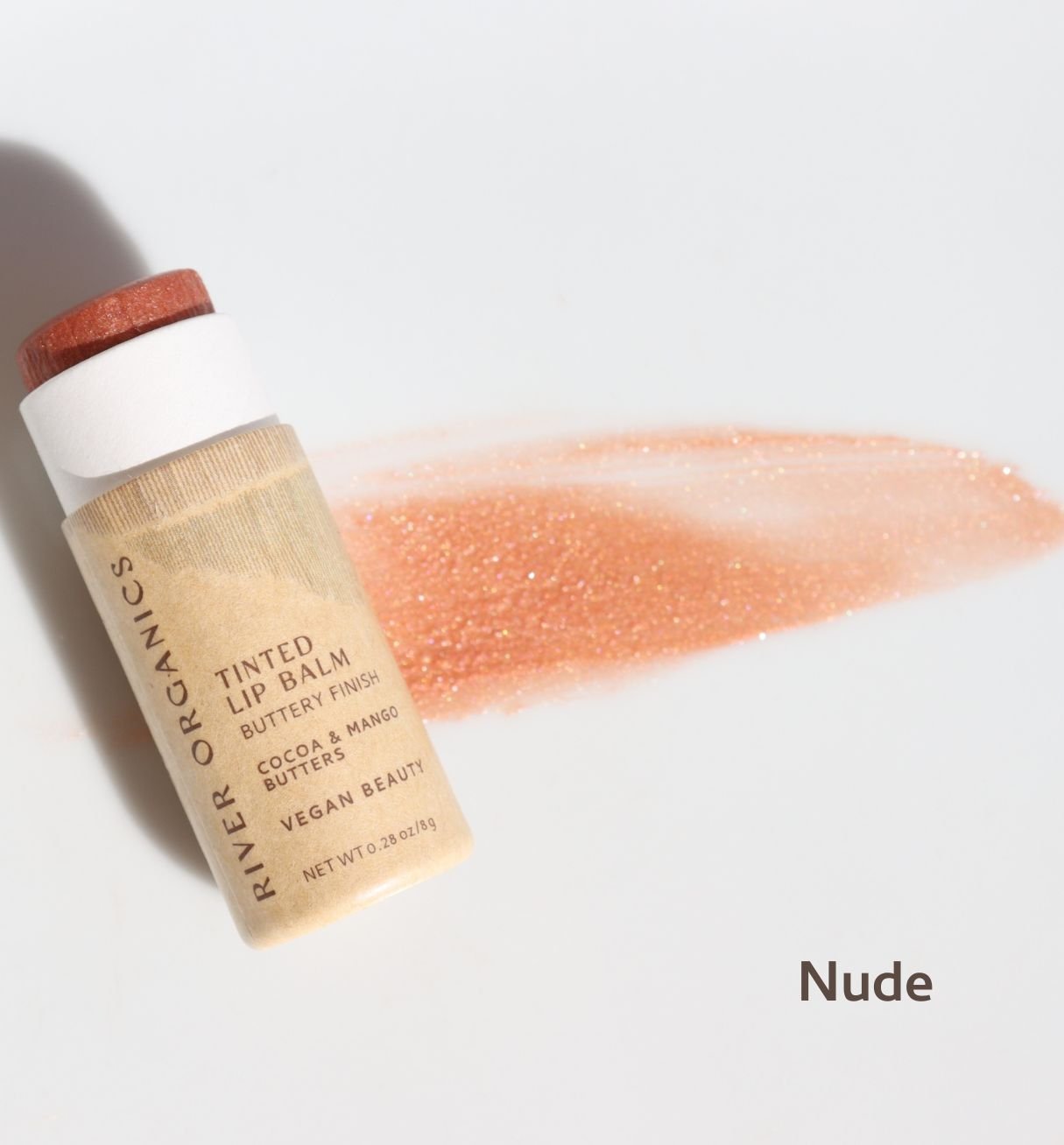 Tinted Vegan Lip Balm – Plastic-Free, Organic & Hydrating