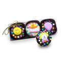 Happy Birthday Chocolate Dipped Sandwich Cookie- Clear Box Gift Set