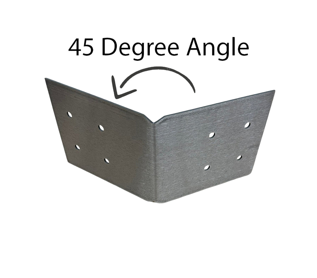 Octagonal Angle Bracket Structural Design for 6x6 Post, 6x6 Pergola Bracket, Octagon Angle Bracket