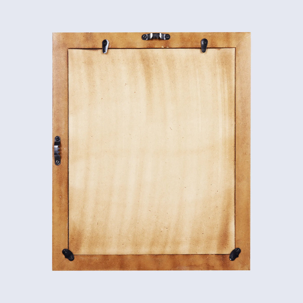 Make to Order resin inlay wall mirror frame hypno daze pattern 18x24