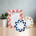 Scalloped Multicolor Collection Picture Frames Combo Pack of 3