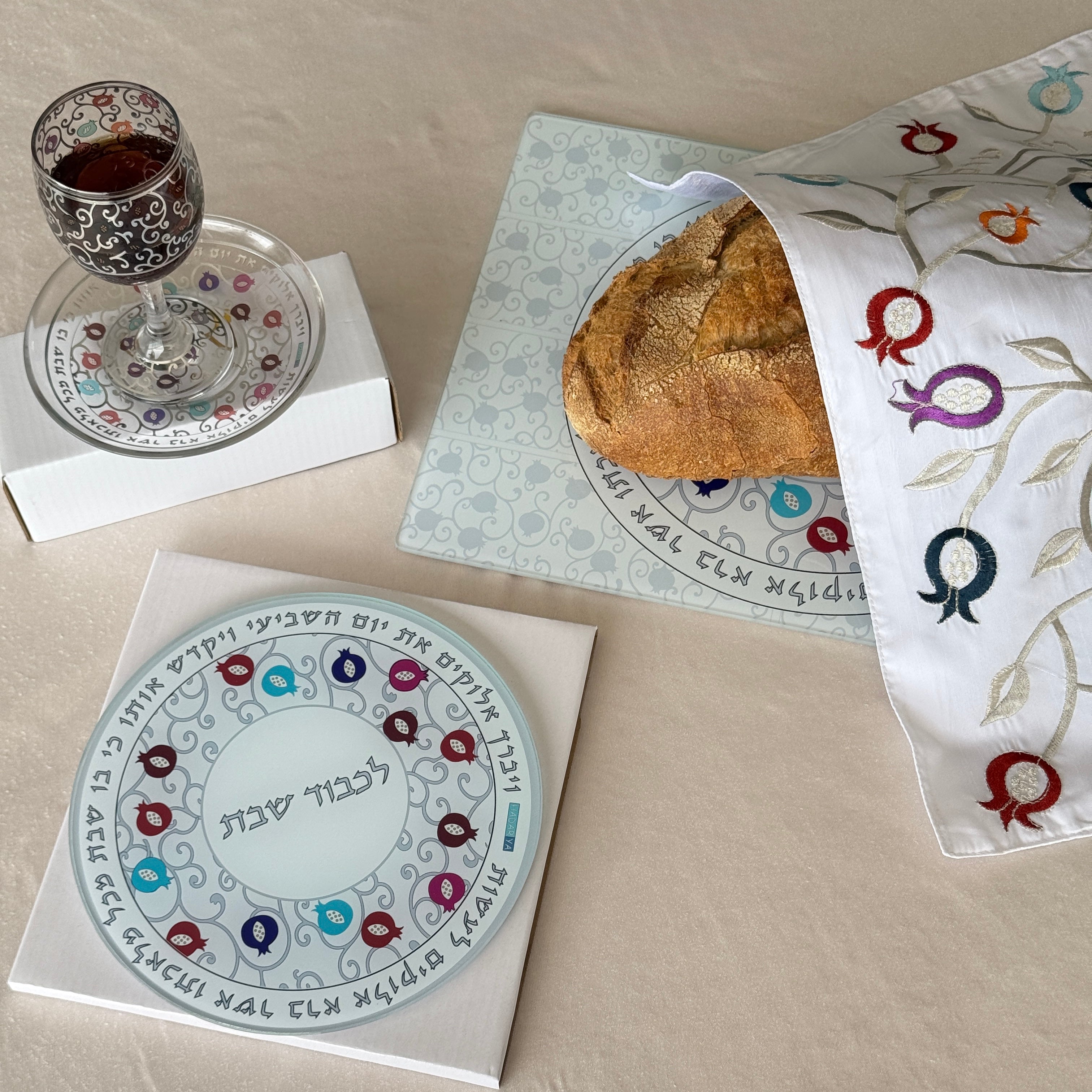 Unbreakable Glass Pot Coasters – Pomegranate Chic Series