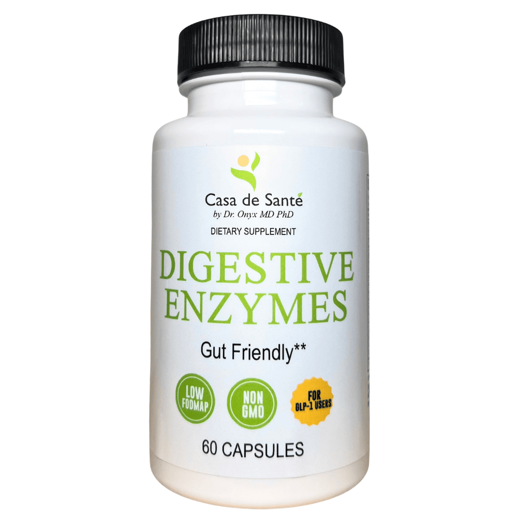 FODMAP Digestive Enzymes | Low FODMAP Gut Friendly Support for Heavy Meals & Bloating
