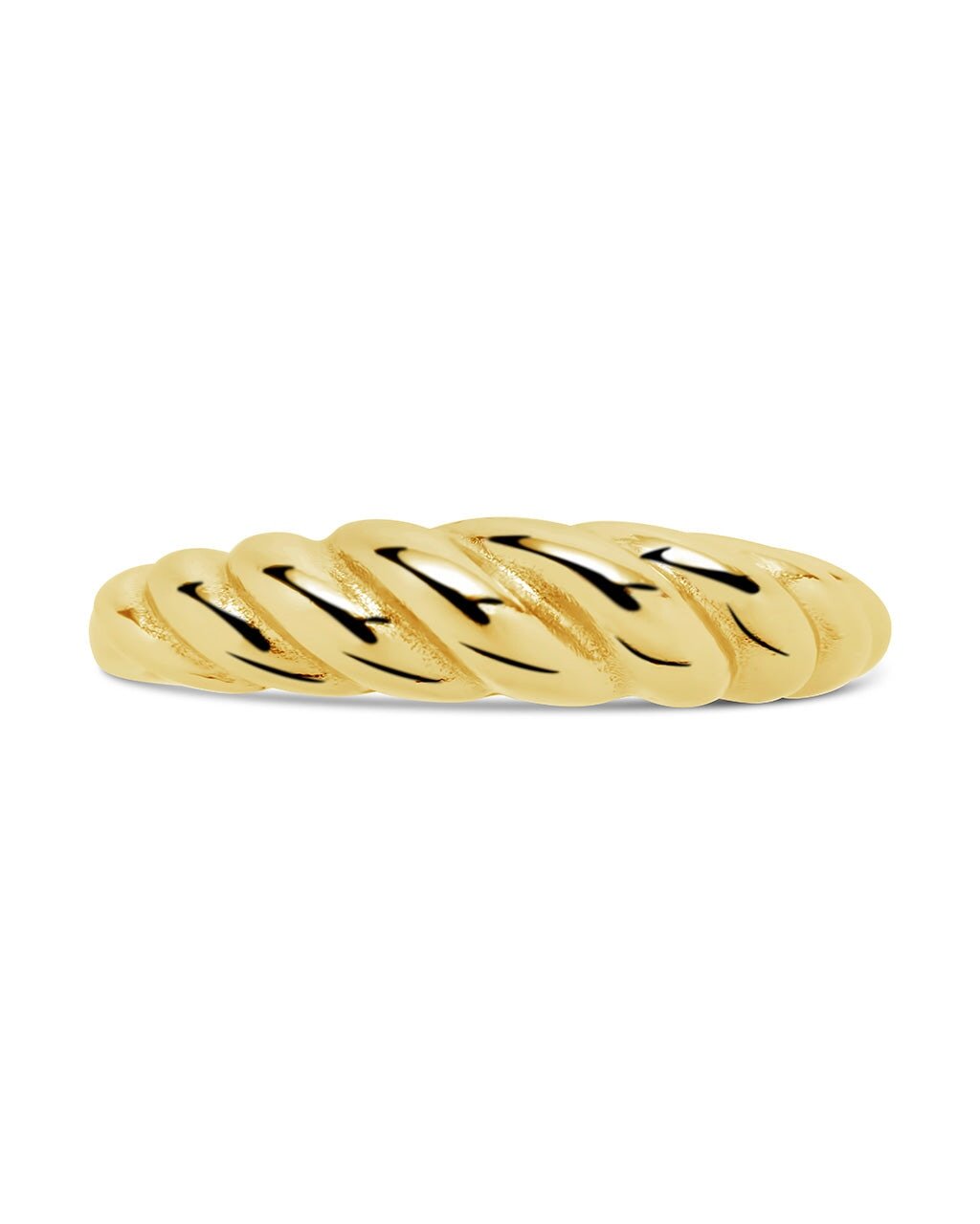 Sterling Silver Graham Twist Band Ring