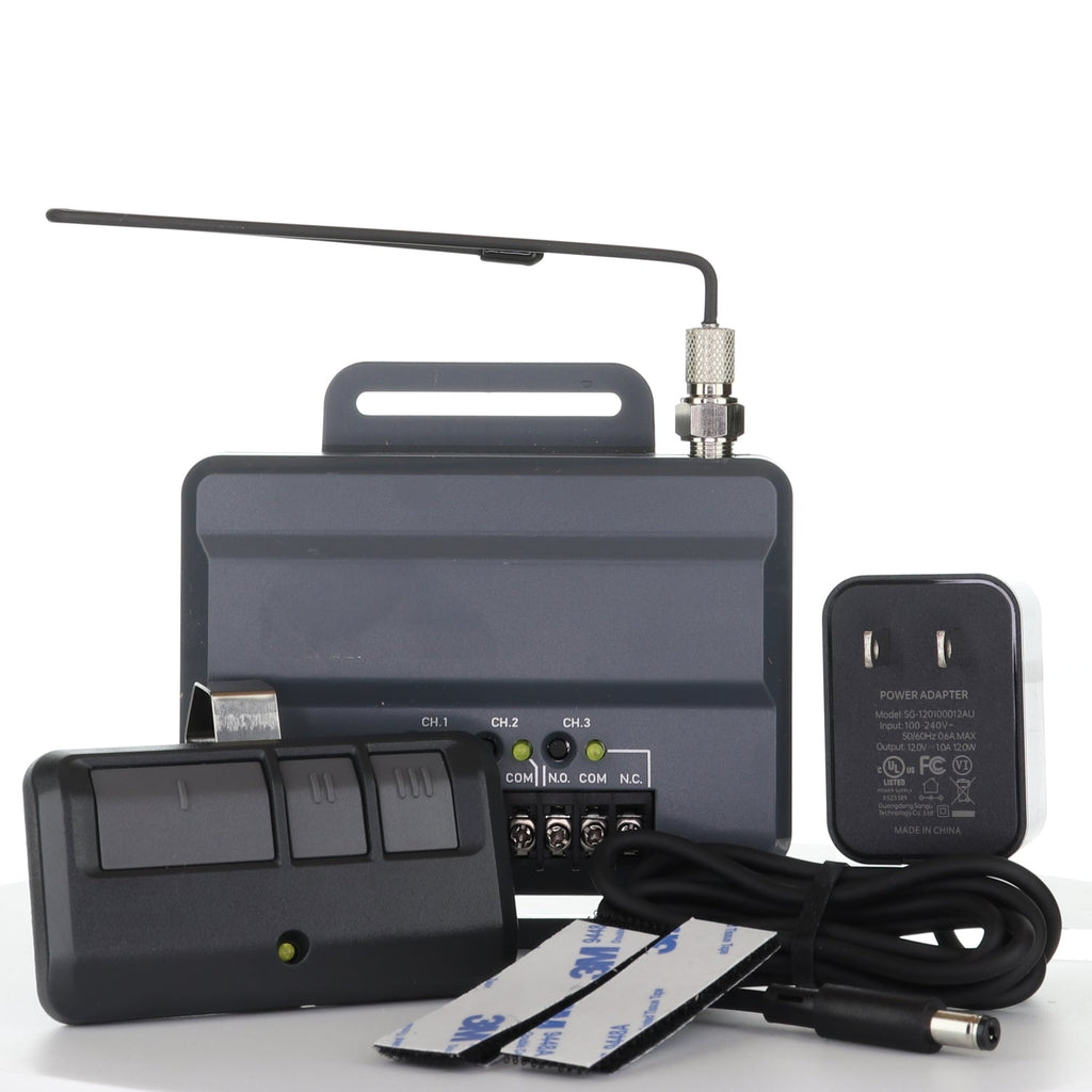 Substitute for Linear 3083 Multi-Code 2-button 300 Mhz keychain Garage Door Opener Remote Control [RR850LM]