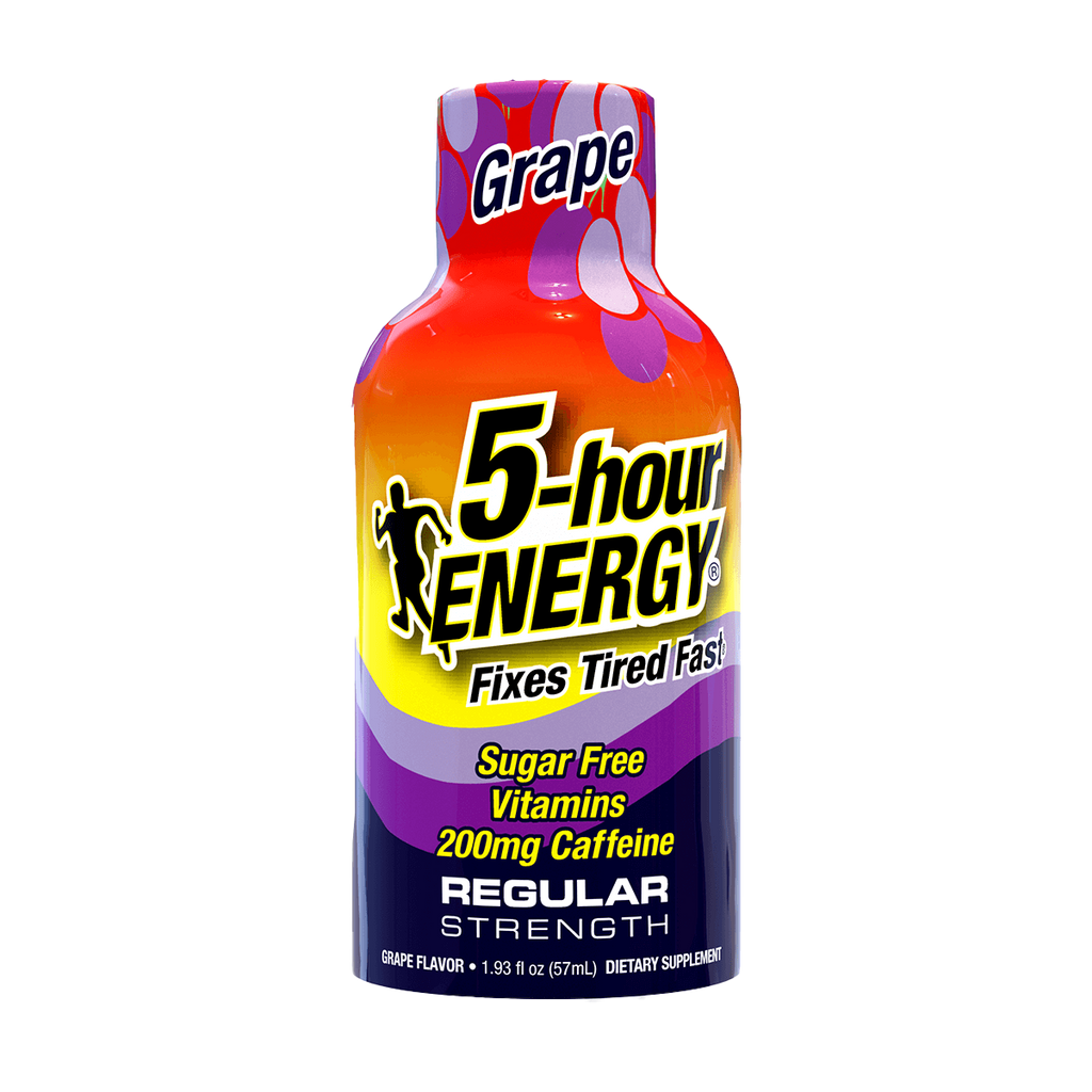 Grape Flavor Regular Strength 5-hour ENERGY Shots