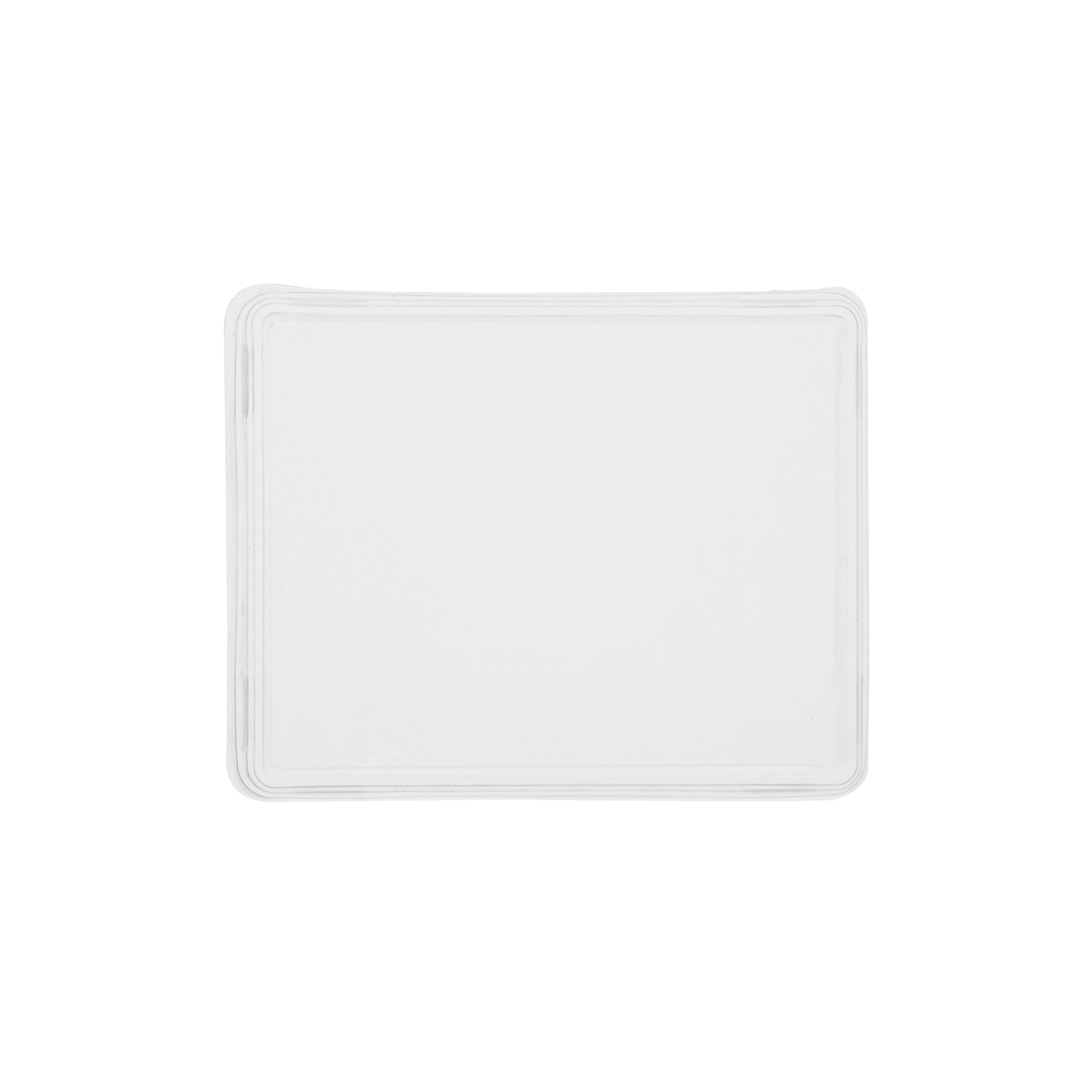 Cafe Vision Rectangle Clear Plastic Lid - Fits Small Click Lock Container - 200 count box