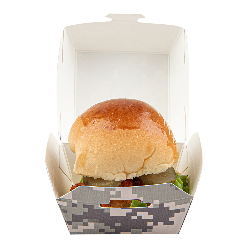 Bio Tek Camouflage Paper Slider Box - 2 1/2" x 2 1/2" x 2" - 100 count box