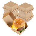 Bio Tek Kraft Paper Slider Box - 2 1/2" x 2 1/2" x 2" - 100 count box