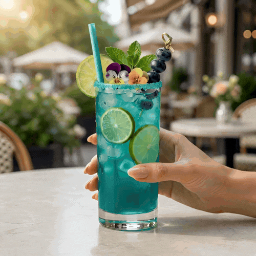 Bev Tek Teal Paper Straw - Biodegradable, 6mm - 7 3/4" - 100 count box