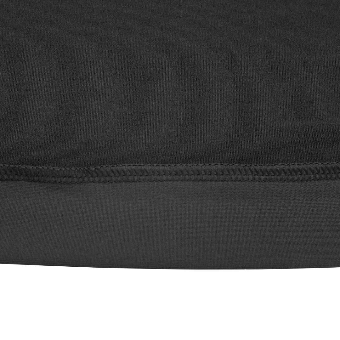 Table Tek Round Black Spandex Table Cover - Bar Height - 32" - 10 count box