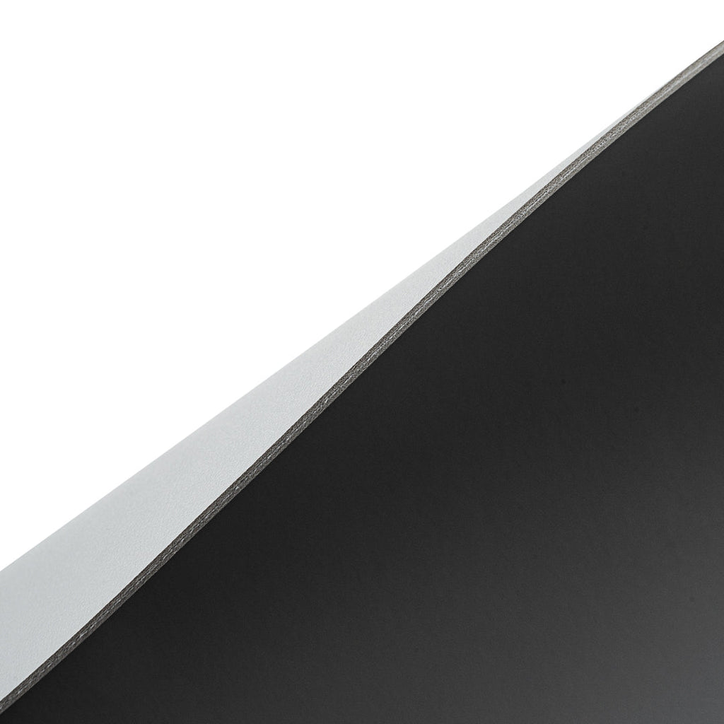 Chef 101 Round Gray Vinyl Placemat - Embossed - 15" x 15" - 6 count box