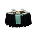 Table Tek Light Green Satin Table Runner - 12" x 108" - 10 count box