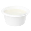 Pulp Tek 2 oz Round White Bagasse Take Out Portion Cup - 2 1/2" x 2 1/2" x 1 1/2" - 2000 count box