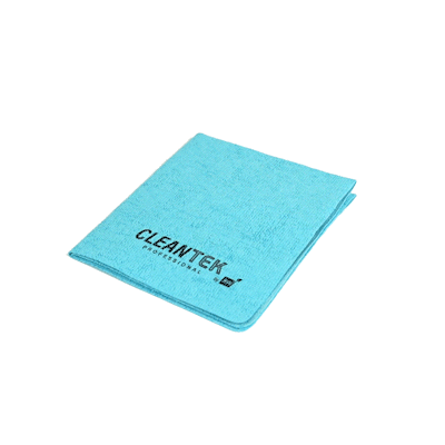 Clean Tek Professional Blue Microfiber Cleaning / Drying Cloth - 13'' x 15'' - 100 count box