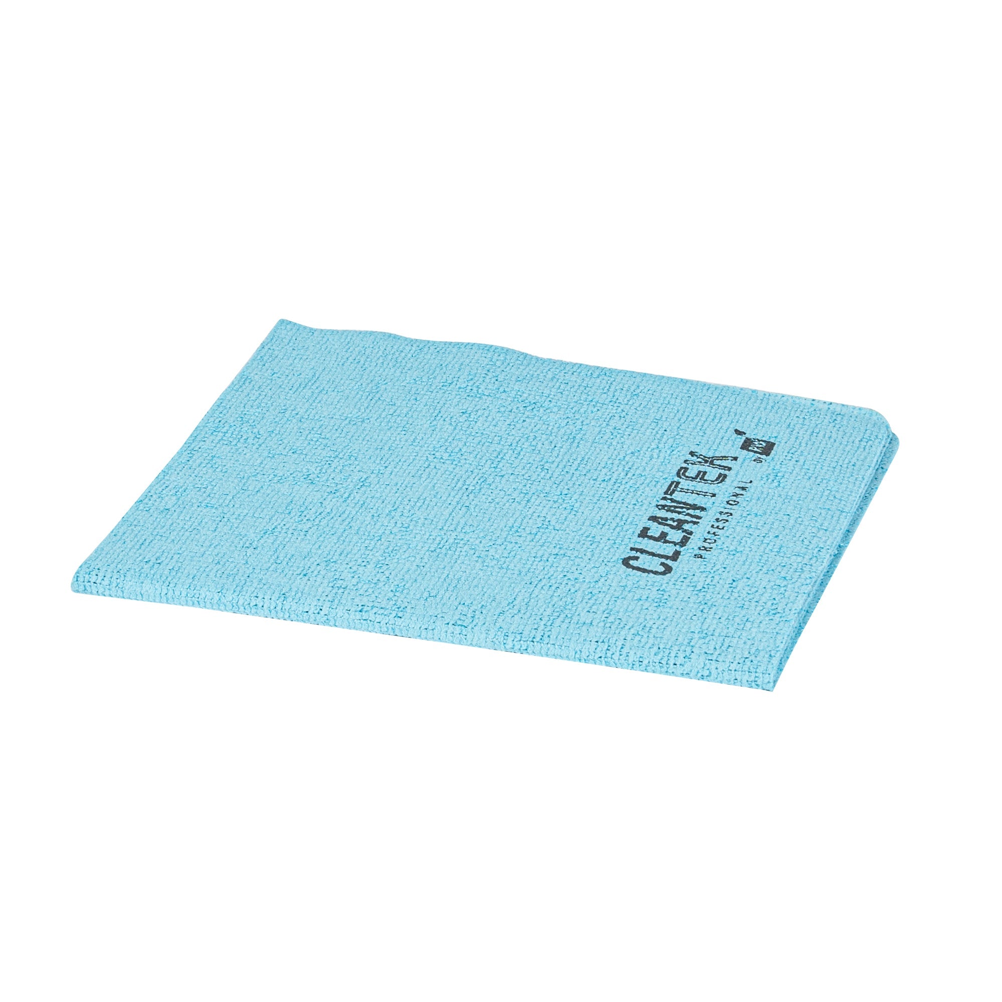 Clean Tek Professional Blue Microfiber Cleaning / Drying Cloth - 13'' x 15'' - 100 count box