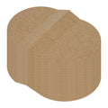 Bio Tek Kraft Paper 2-Compartment Insert - Fits 22, 37 and 42 oz Containers - 200 count box