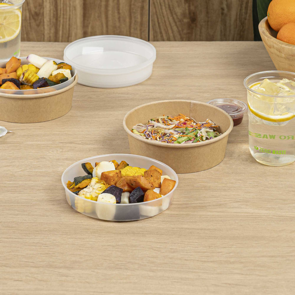 Bio Tek 12 oz White Plastic Insert Tray - Fits 17-45 oz Containers - 200 count box