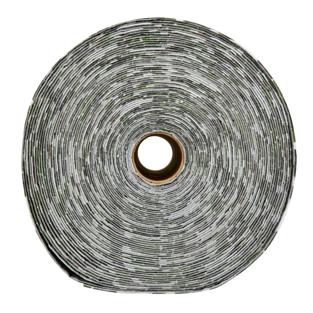Clean Tek Professional Camouflage Universal Sorbent Mat - Perforated - 150' x 30" - 1 count box
