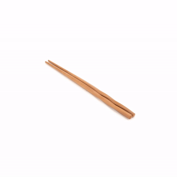 Bambuddha Natural Bamboo Twisted Chopsticks - 9" - 100 count box