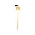 Pixy Natural Bamboo Rudolph Pick - 3 1/2" - 1000 count box